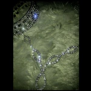 Elegant CZ Necklace and Matching Bracelet